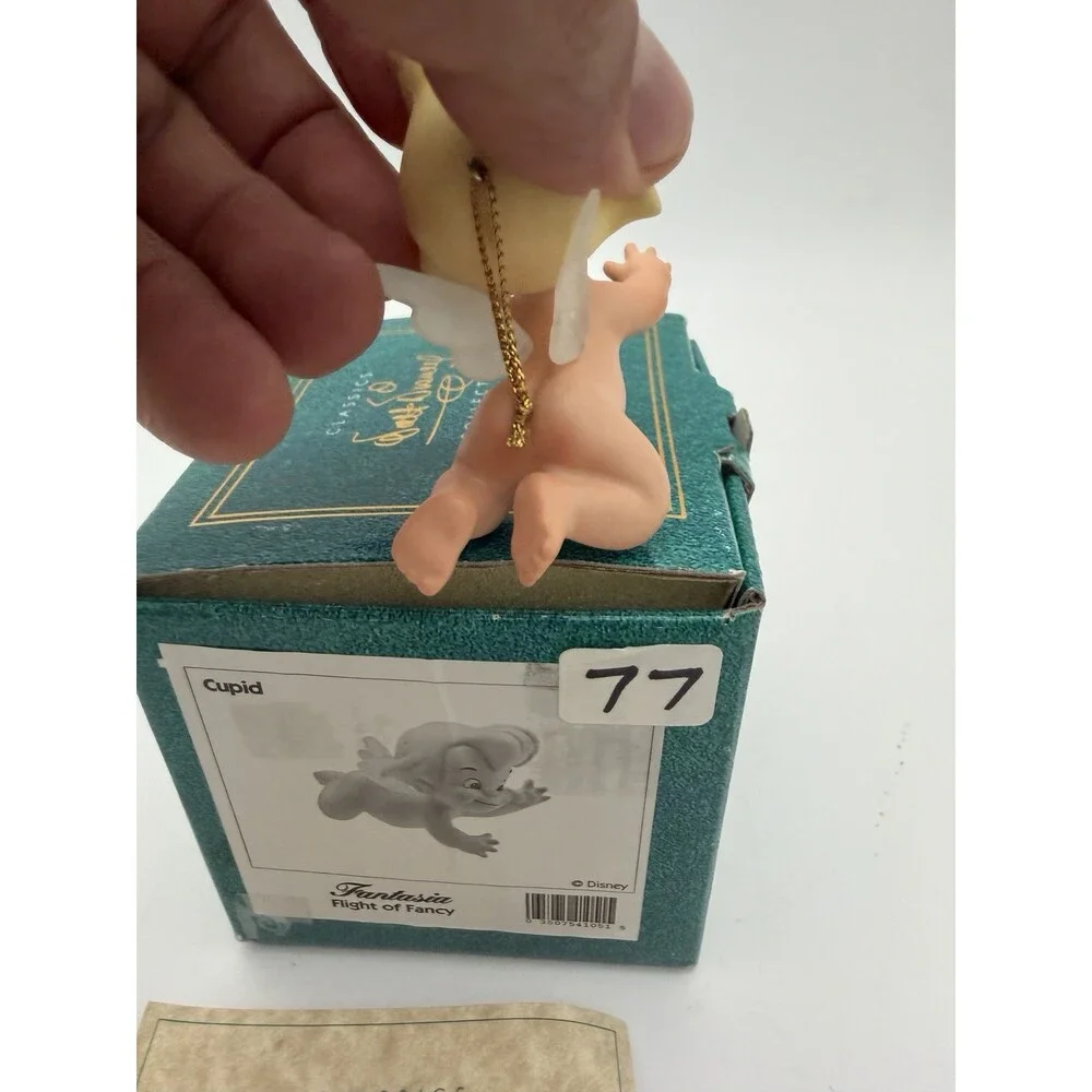 WDCC Disney Fantasia Flight of Fancy Cupid Ornament Christmas Porcelain